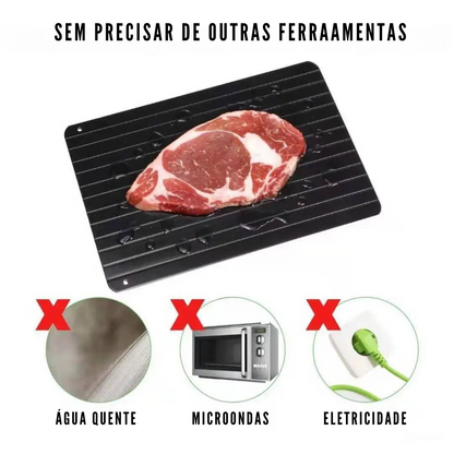 Bandeja de descongelamento de alimentos