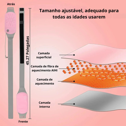 Almofada aliviadora de cólica