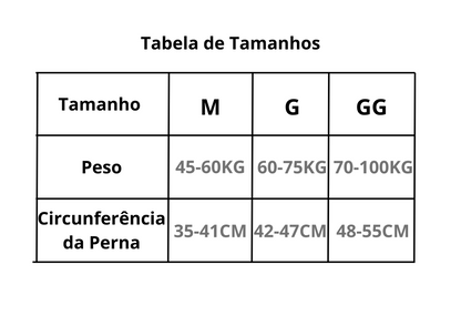 Joelheira fitness para esportes